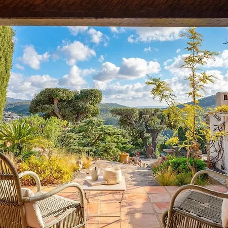 10p Vue Colline Grande Piscine Dépendance Villa *